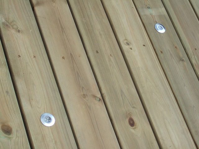 Cleaning Deck in Monmouth Country