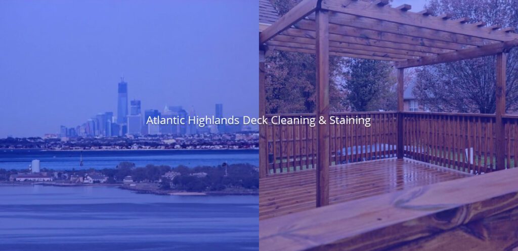 Deck Cleaning & Staining Services in Atlantic Highlands, NJ