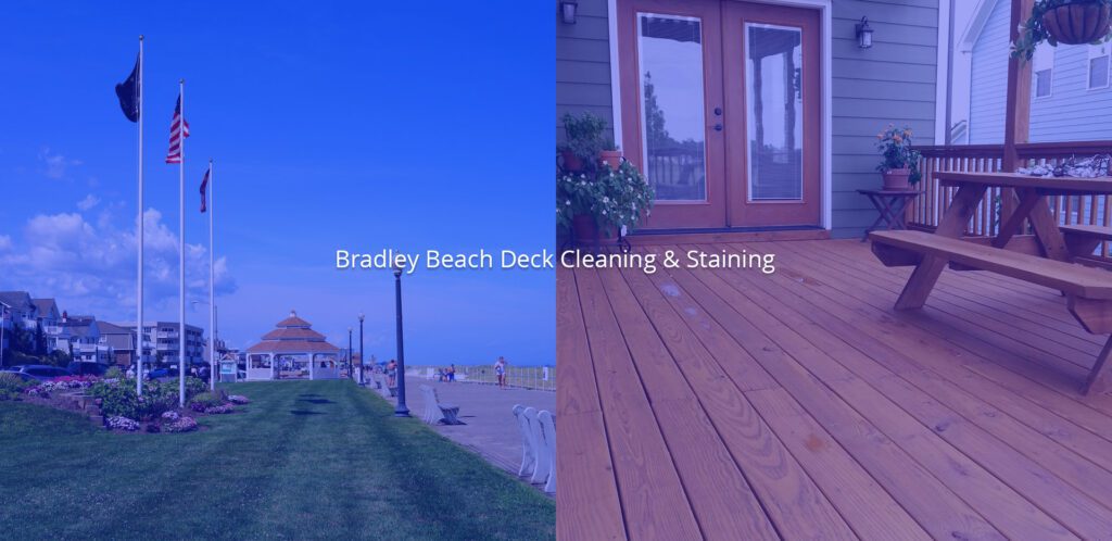 Deck Cleaning & Staining in Bradley Beach, NJ
